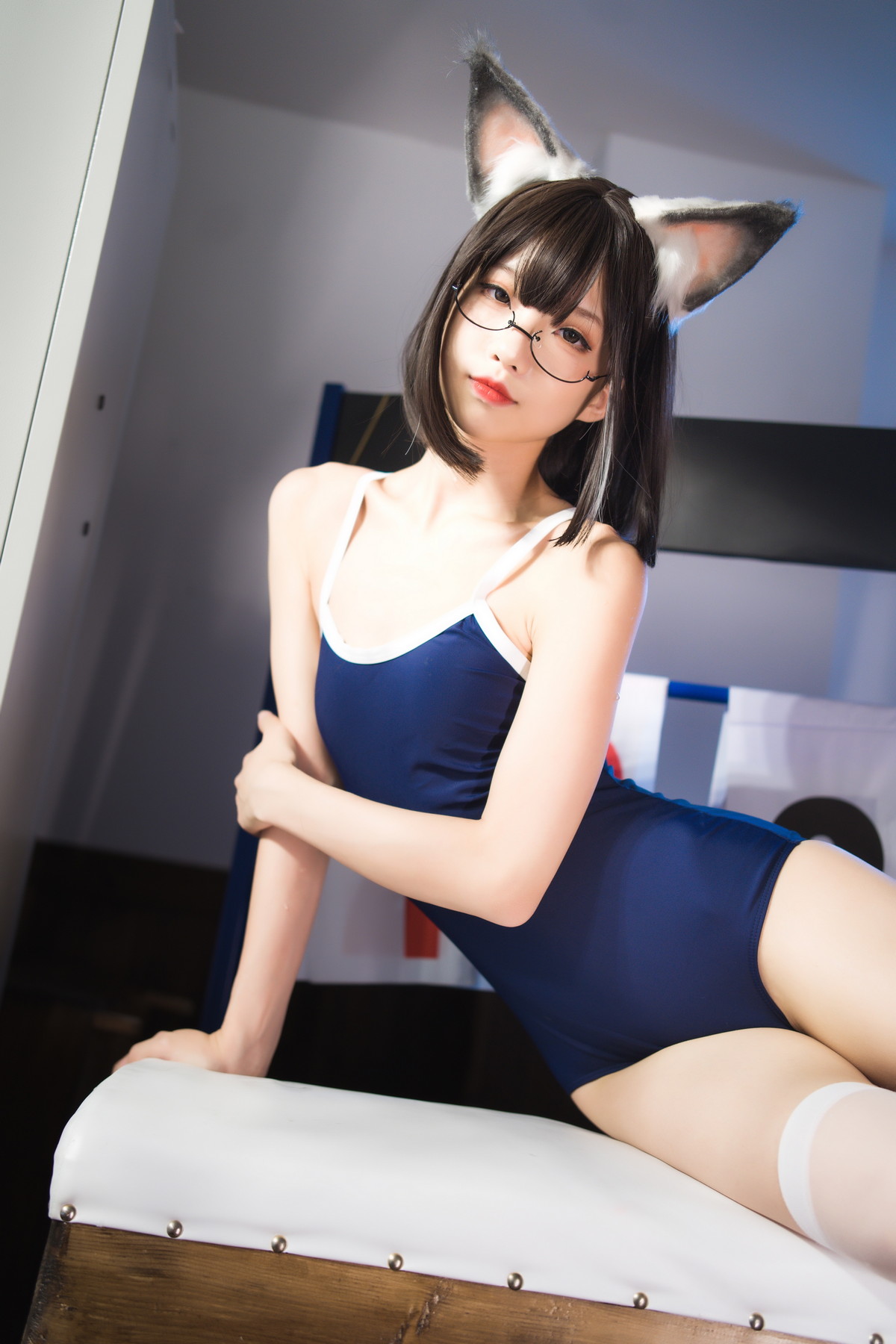 Xgyw.Net_Coser美女狐玖玖死库水主题私房狐狸耳装扮性感死库水秀苗条身材迷人写真47P