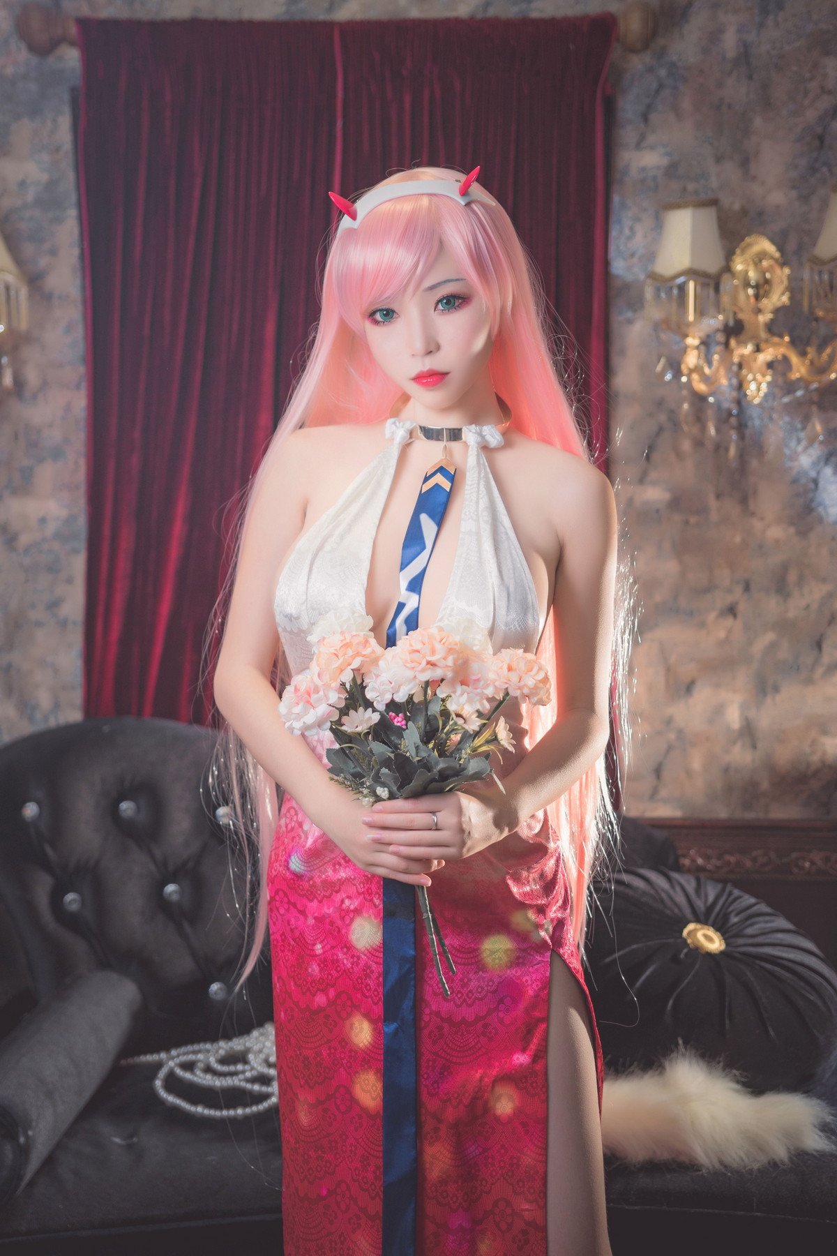 Xgyw.Net_网络美女白易子教主明信片主题黑色系护士服 清爽学生制服秀完美身材诱惑写真56P