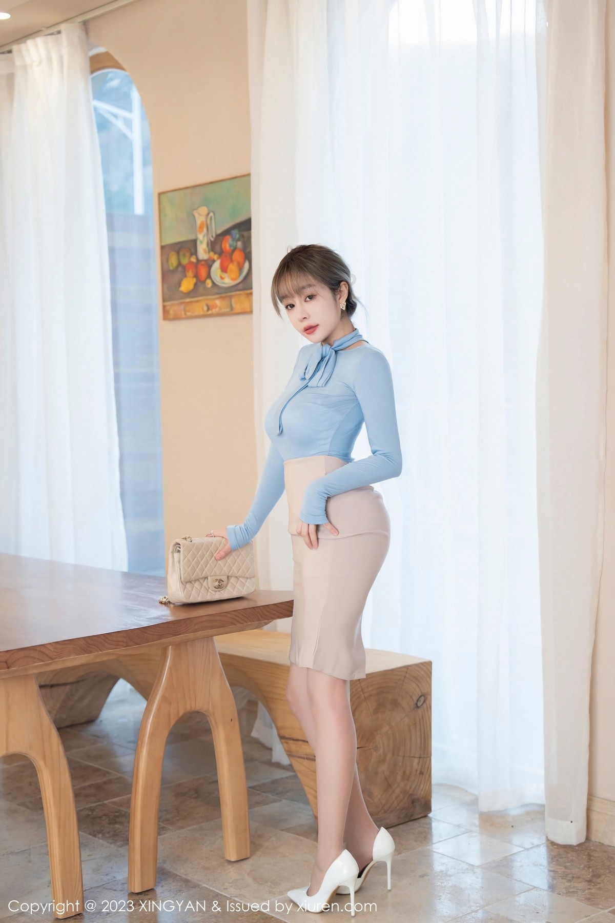 Xgyw.Net_[XINGYAN星颜社]VOL.177_女神王雨纯私房半脱露性感白色内衣配超薄无内肉丝惹火诱惑写真82P