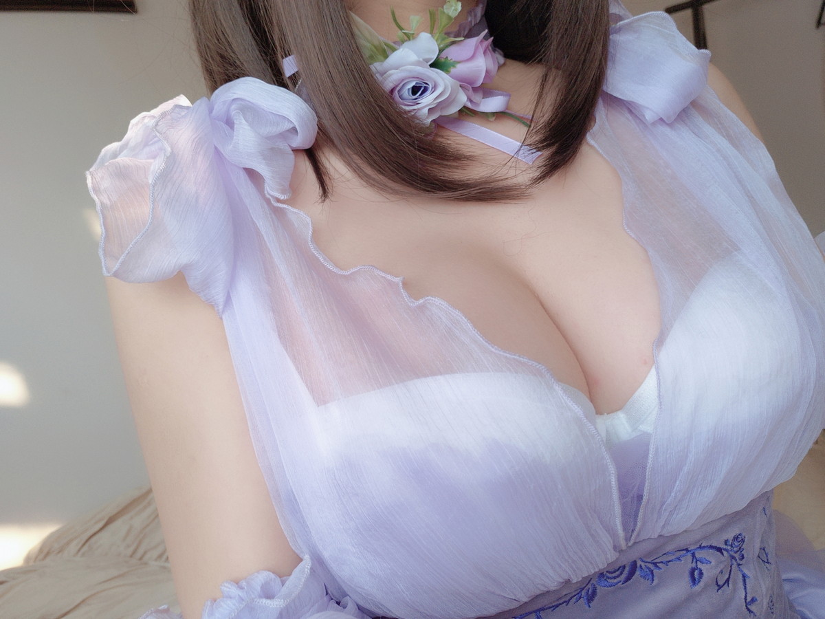 Xgyw.Net_Cosplay美女日奈娇睡美人自拍主题性感薄纱睡裙下白色内衣秀完美身材诱惑写真44P
