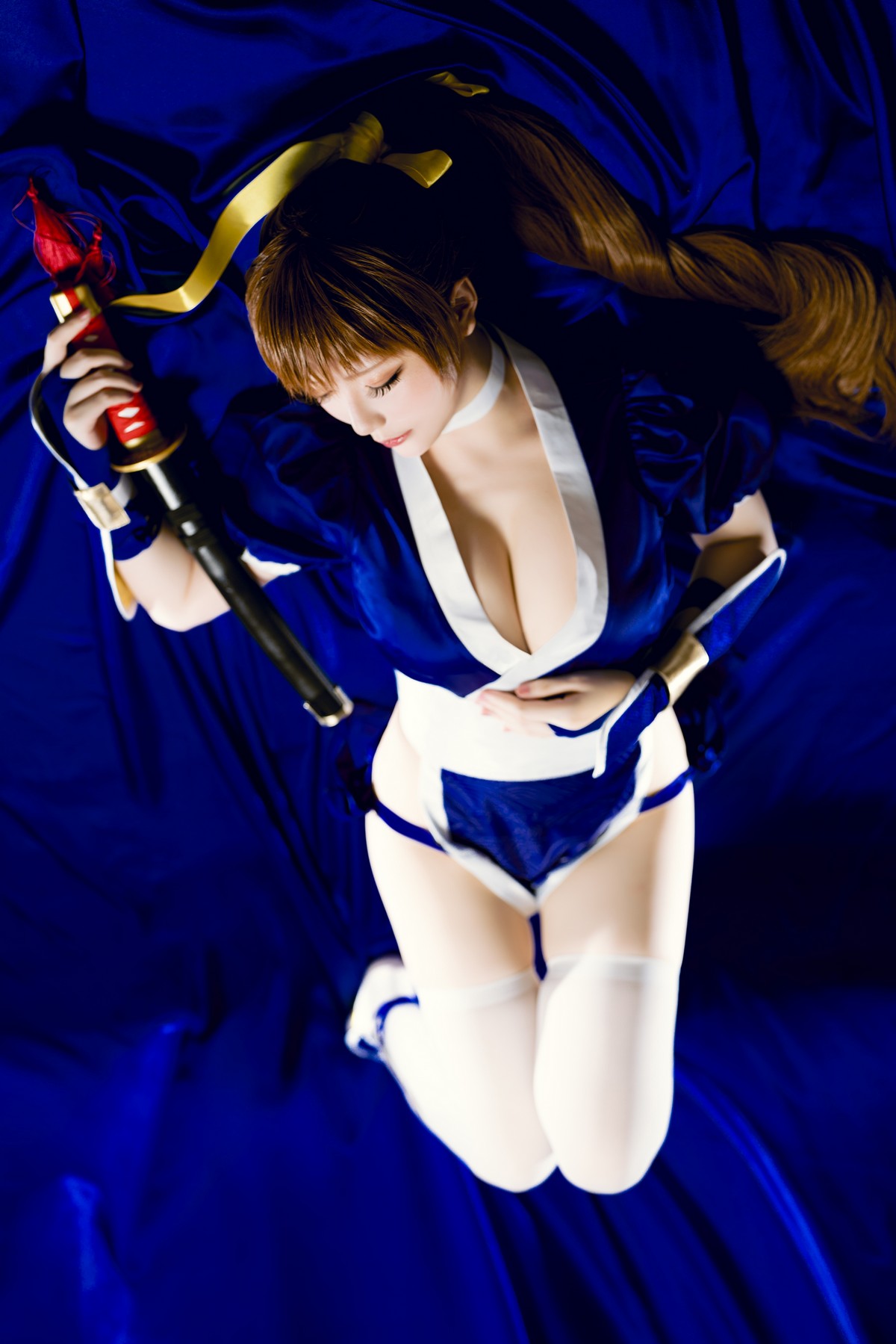 Xgyw.Net_Coser小姐姐星之迟迟死或生霞主题性感高开美女武士装露浑圆翘臀诱惑写真62P