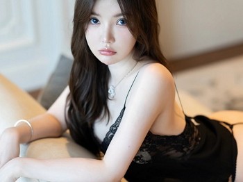[MyGirl美媛馆]Vol.649_车模糯美子MINIbabe性感黑色蕾丝内衣配黑色蕾丝吊袜魅惑写真62P