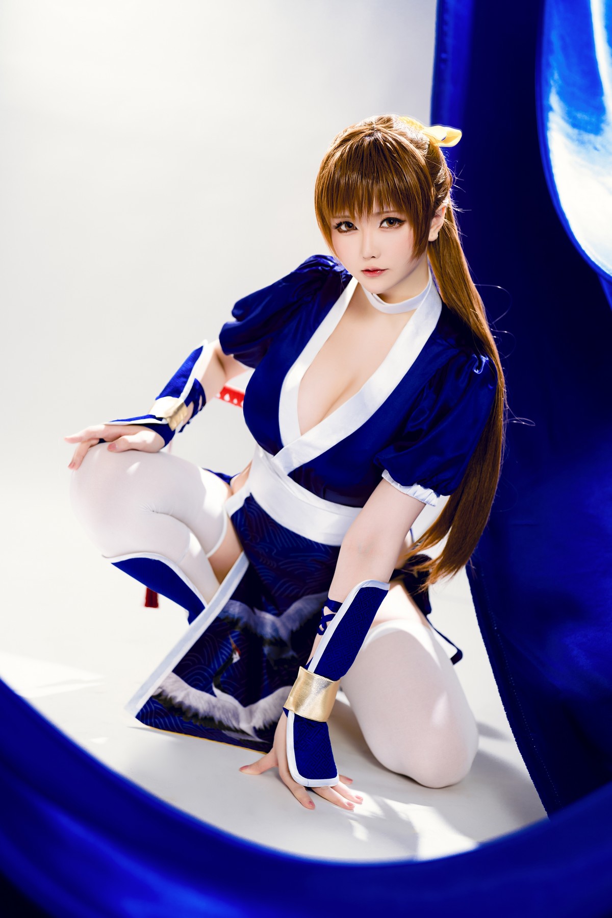 Xgyw.Net_Coser小姐姐星之迟迟死或生霞主题性感高开美女武士装露浑圆翘臀诱惑写真62P