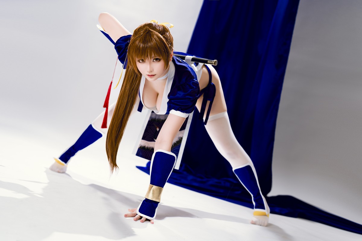 Xgyw.Net_Coser小姐姐星之迟迟死或生霞主题性感高开美女武士装露浑圆翘臀诱惑写真62P