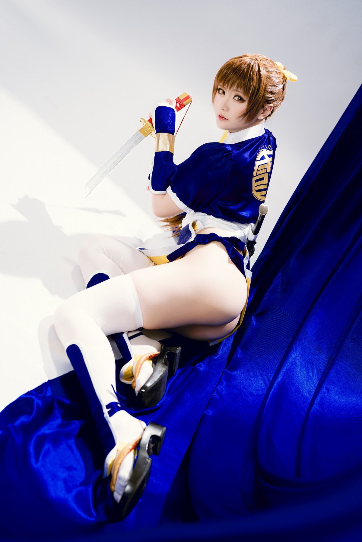 Xgyw.Net_Coser小姐姐星之迟迟死或生霞主题性感高开美女武士装露浑圆翘臀诱惑写真62P