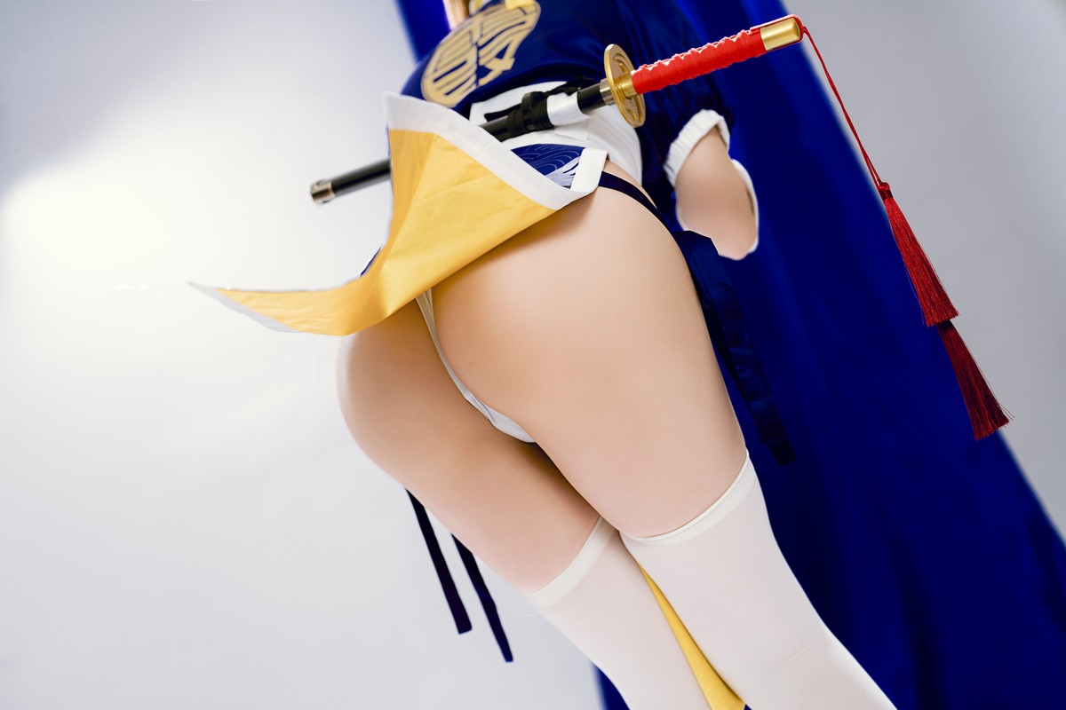 Xgyw.Net_Coser小姐姐星之迟迟死或生霞主题性感高开美女武士装露浑圆翘臀诱惑写真62P