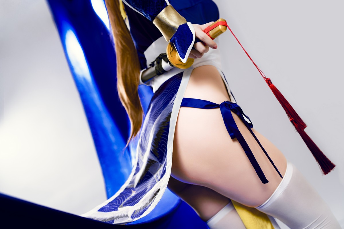 Xgyw.Net_Coser小姐姐星之迟迟死或生霞主题性感高开美女武士装露浑圆翘臀诱惑写真62P