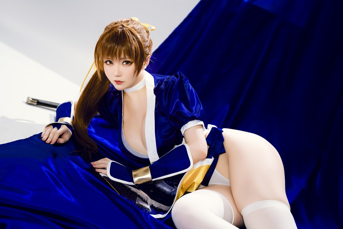 Xgyw.Net_Coser小姐姐星之迟迟死或生霞主题性感高开美女武士装露浑圆翘臀诱惑写真62P