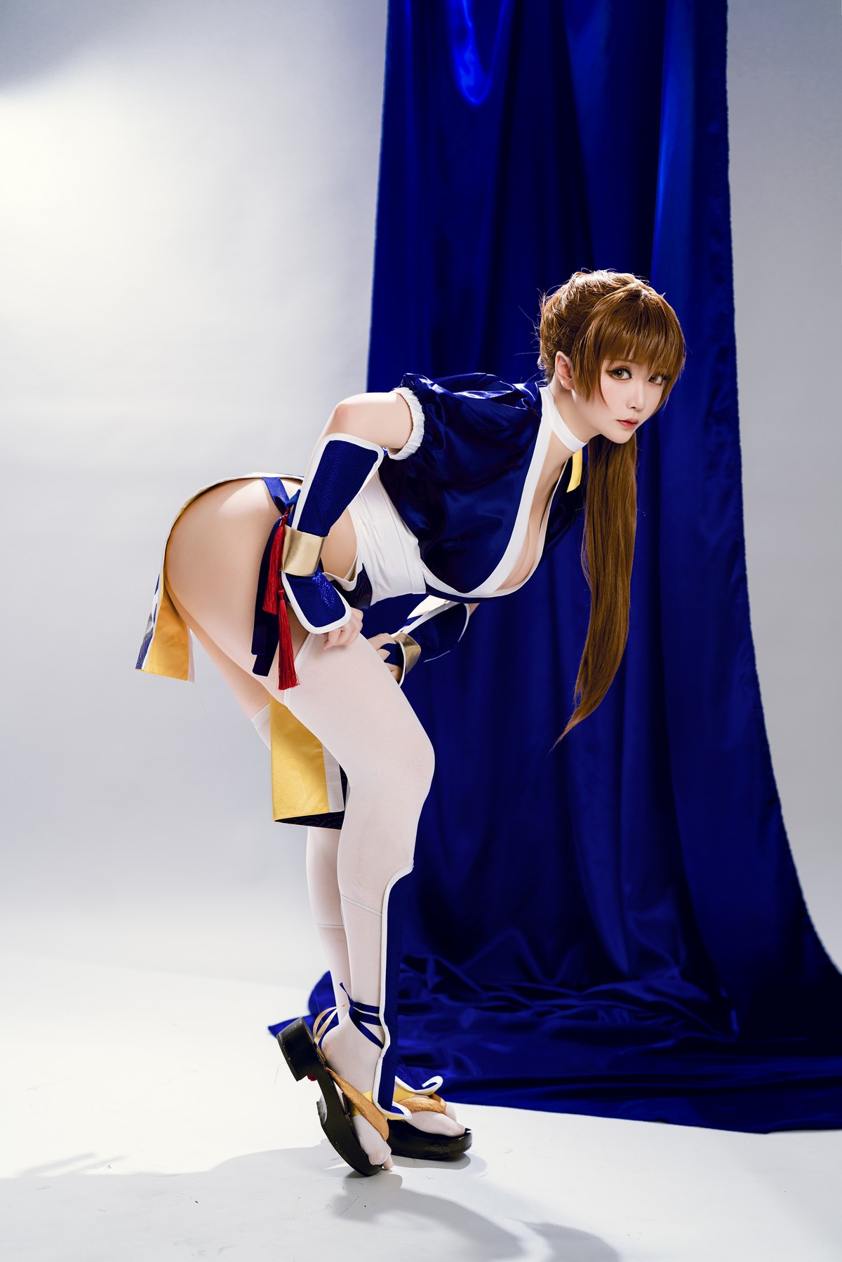 Xgyw.Net_Coser小姐姐星之迟迟死或生霞主题性感高开美女武士装露浑圆翘臀诱惑写真62P