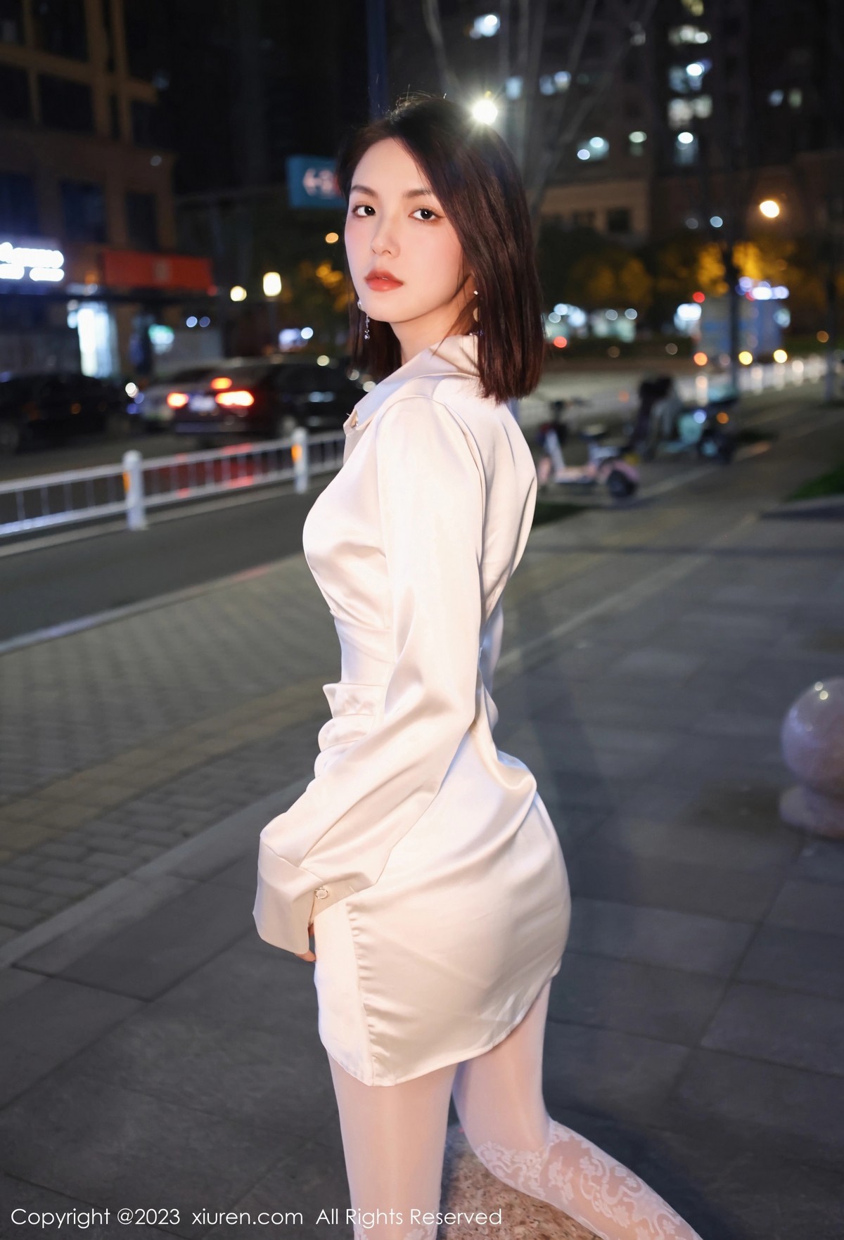 Xgyw.Net_XiuRen第6393期_模特乔一一脱性感米色连衣短裙露白色内衣秀曼妙身姿诱惑写真92P