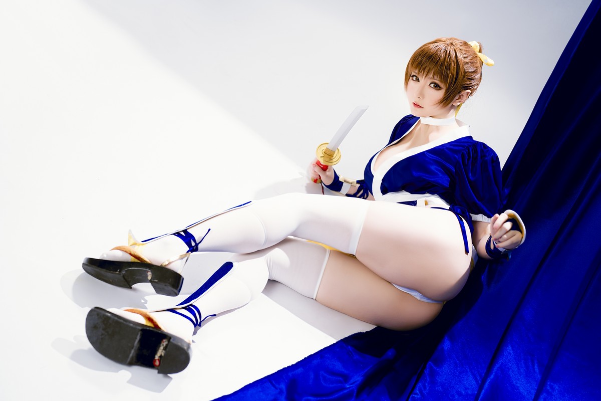 Xgyw.Net_Coser小姐姐星之迟迟死或生霞主题性感高开美女武士装露浑圆翘臀诱惑写真62P