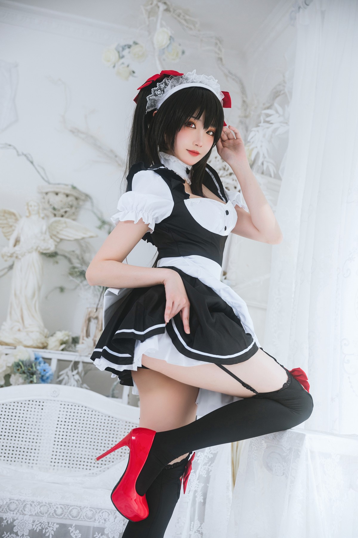 Xgyw.Net_Coser美女瓜希酱时崎狂三主题私房性感多套服饰秀翘臀美腿迷人诱惑写真156P
