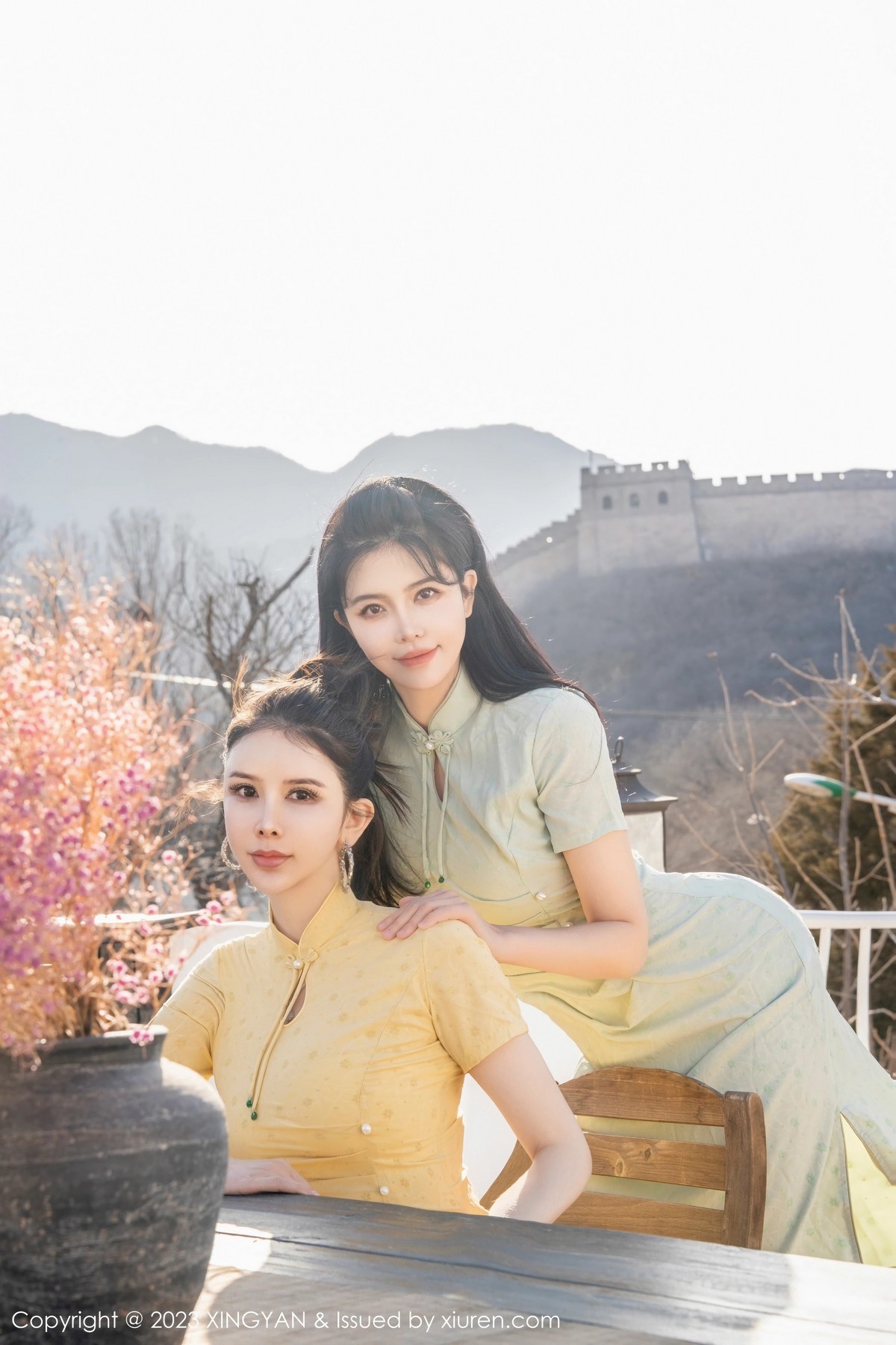 Xgyw.Net_[XINGYAN星颜社]VOL.183_女神刘钰儿＆李丽莎合集性感轻透旗袍服饰配原色丝袜诱惑写真69P