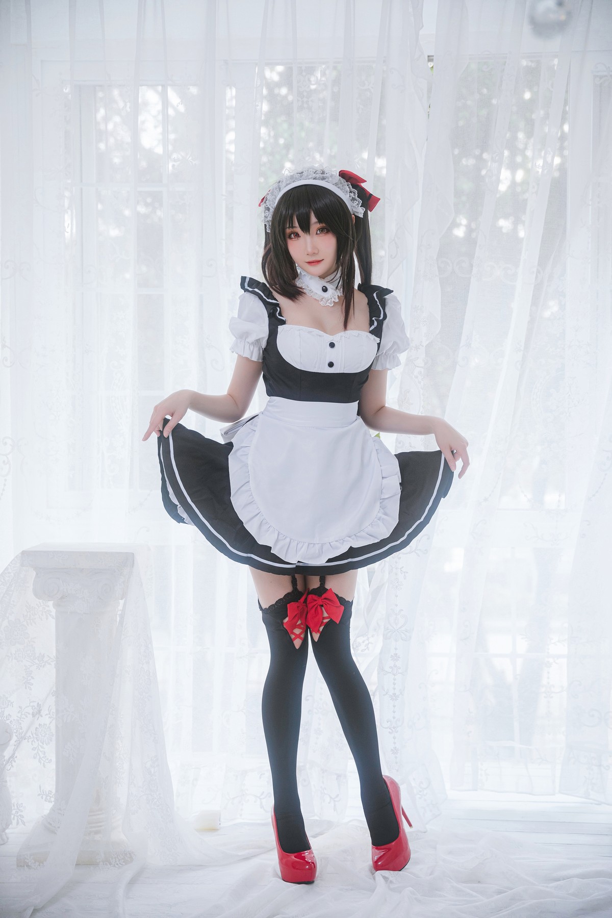 Xgyw.Net_Coser美女瓜希酱时崎狂三主题私房性感多套服饰秀翘臀美腿迷人诱惑写真156P