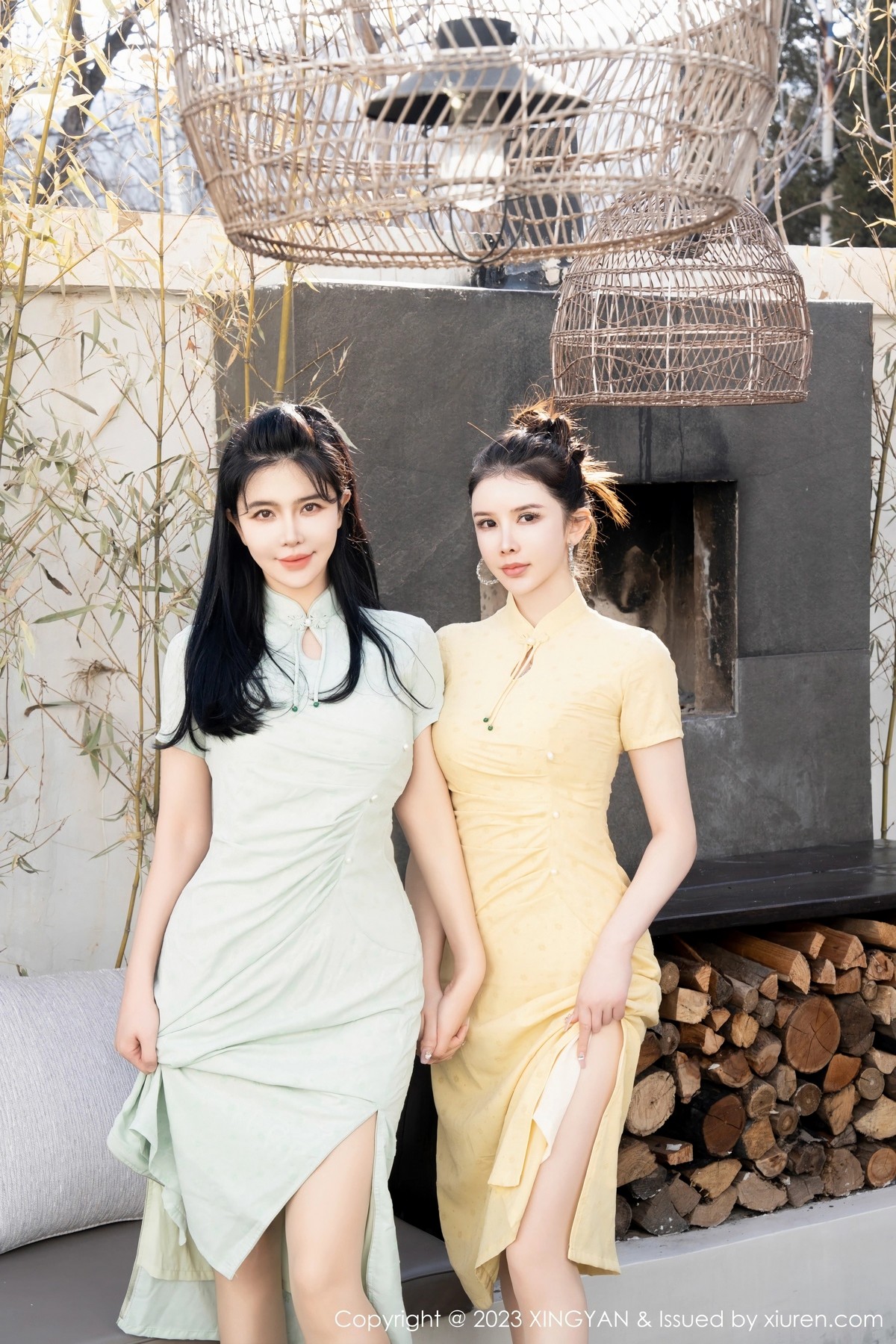 Xgyw.Net_[XINGYAN星颜社]VOL.183_女神刘钰儿＆李丽莎合集性感轻透旗袍服饰配原色丝袜诱惑写真69P