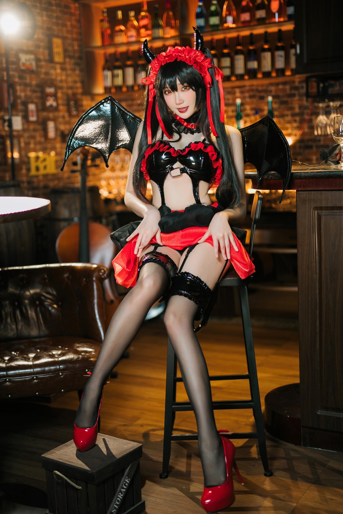 Xgyw.Net_Coser美女瓜希酱时崎狂三主题私房性感多套服饰秀翘臀美腿迷人诱惑写真156P