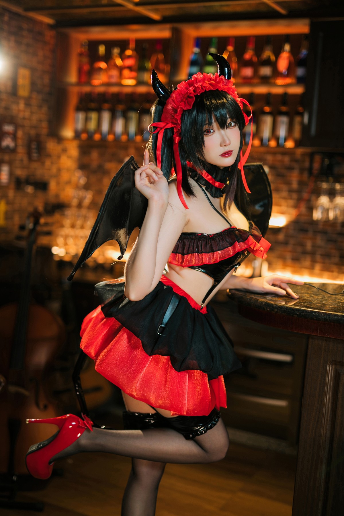 Xgyw.Net_Coser美女瓜希酱时崎狂三主题私房性感多套服饰秀翘臀美腿迷人诱惑写真156P