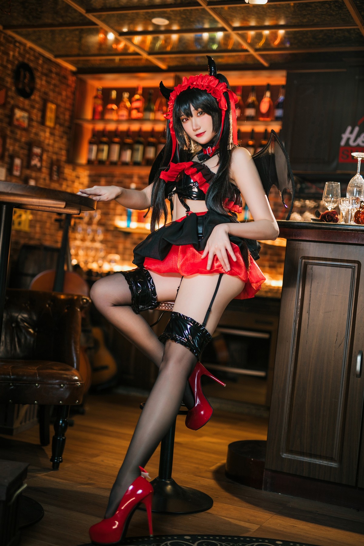Xgyw.Net_Coser美女瓜希酱时崎狂三主题私房性感多套服饰秀翘臀美腿迷人诱惑写真156P