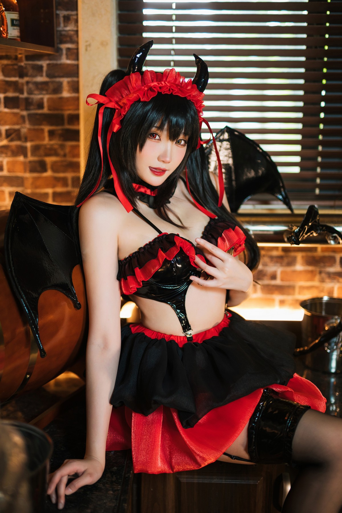 Xgyw.Net_Coser美女瓜希酱时崎狂三主题私房性感多套服饰秀翘臀美腿迷人诱惑写真156P