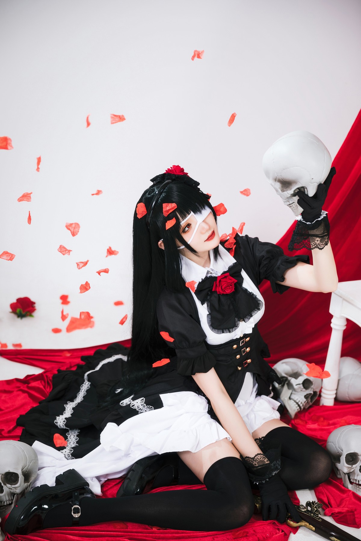 Xgyw.Net_Coser美女瓜希酱时崎狂三主题私房性感多套服饰秀翘臀美腿迷人诱惑写真156P