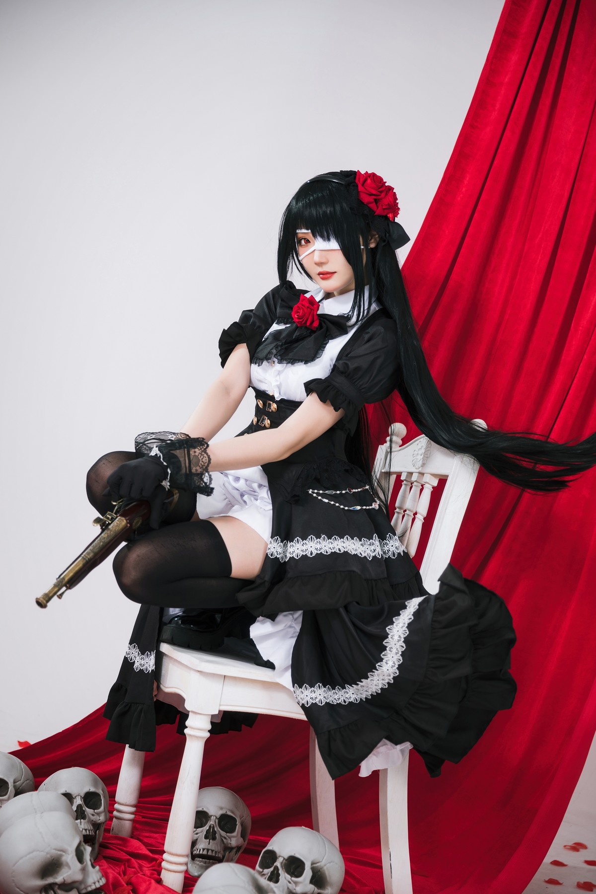 Xgyw.Net_Coser美女瓜希酱时崎狂三主题私房性感多套服饰秀翘臀美腿迷人诱惑写真156P