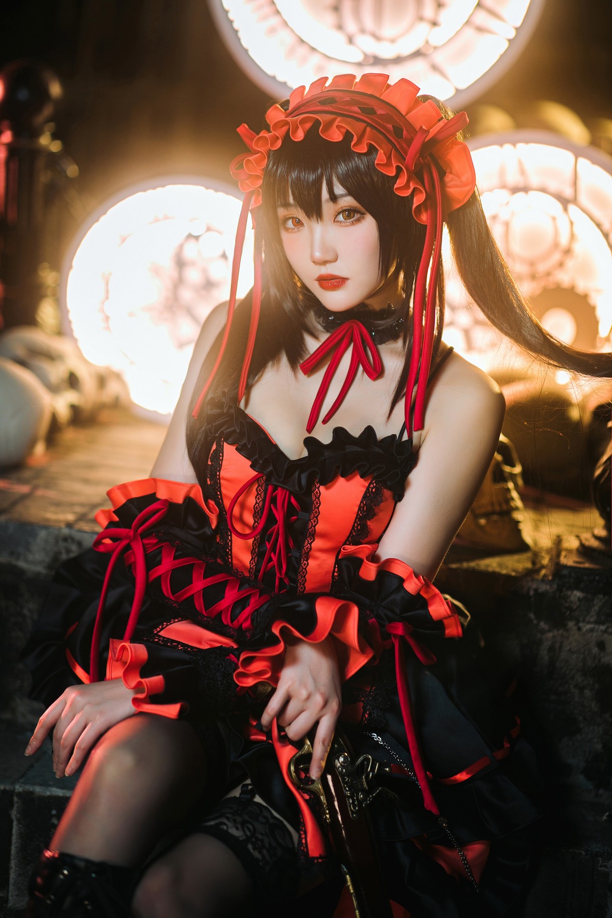 Xgyw.Net_Coser美女瓜希酱时崎狂三主题私房性感多套服饰秀翘臀美腿迷人诱惑写真156P