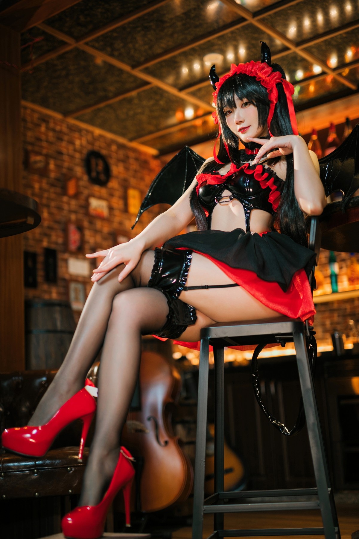 Xgyw.Net_Coser美女瓜希酱时崎狂三主题私房性感多套服饰秀翘臀美腿迷人诱惑写真156P