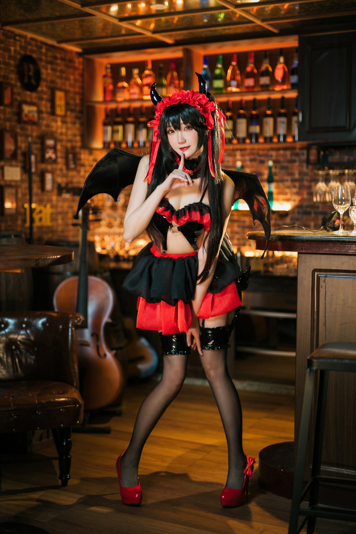 Xgyw.Net_Coser美女瓜希酱时崎狂三主题私房性感多套服饰秀翘臀美腿迷人诱惑写真156P