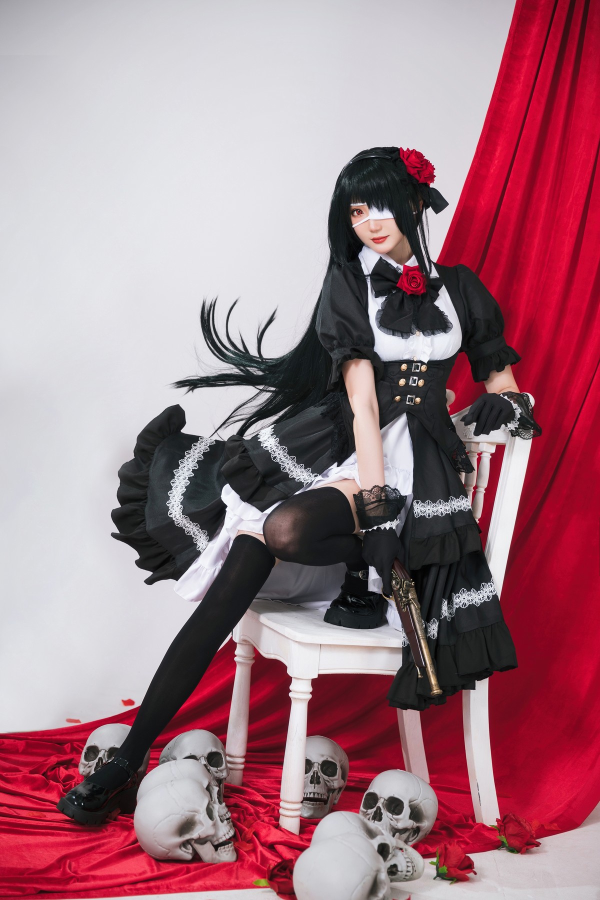 Xgyw.Net_Coser美女瓜希酱时崎狂三主题私房性感多套服饰秀翘臀美腿迷人诱惑写真156P