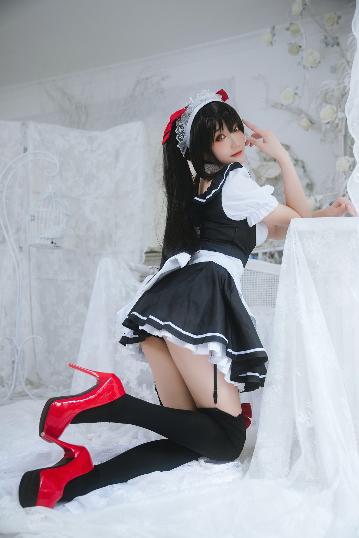 Xgyw.Net_Coser美女瓜希酱时崎狂三主题私房性感多套服饰秀翘臀美腿迷人诱惑写真156P