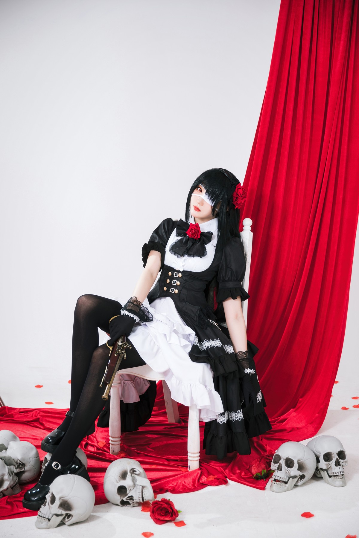 Xgyw.Net_Coser美女瓜希酱时崎狂三主题私房性感多套服饰秀翘臀美腿迷人诱惑写真156P