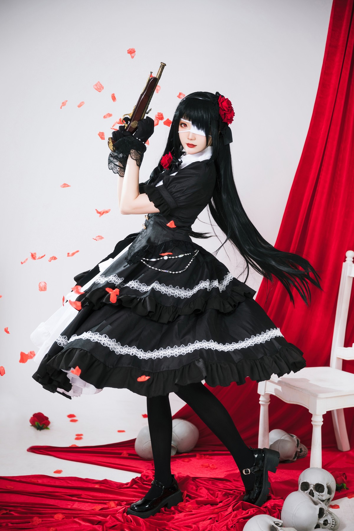 Xgyw.Net_Coser美女瓜希酱时崎狂三主题私房性感多套服饰秀翘臀美腿迷人诱惑写真156P