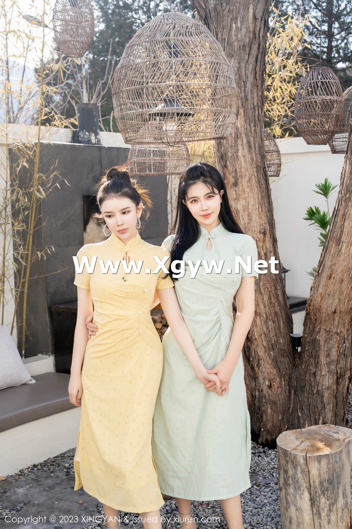 Xgyw.Net_[XINGYAN星颜社]VOL.183_女神刘钰儿＆李丽莎合集性感轻透旗袍服饰配原色丝袜诱惑写真69P