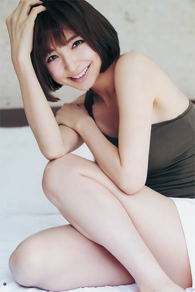 Mariko Shinoda 篠田麻里子, Young Jump 2019 No.18 (ヤングジャンプ 2019年18号)