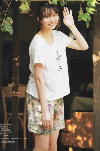 Nao Yumiki 弓木奈於, B.L.T. 2020.10 (ビー・エル・ティー 2020年10月号)