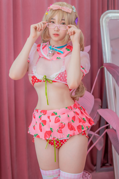 Bambi 밤비, [CreamSoda] Over knee socks Set.01
