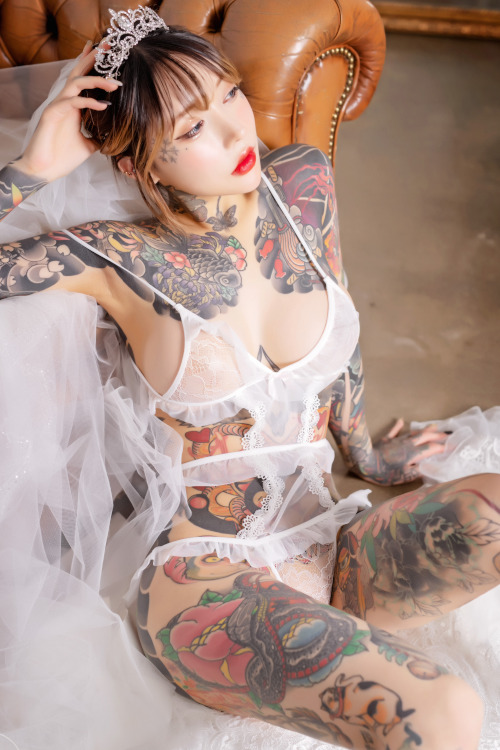 YoKo 요코, [SAINT Photolife] Vol.01 Cat Bride Set.02