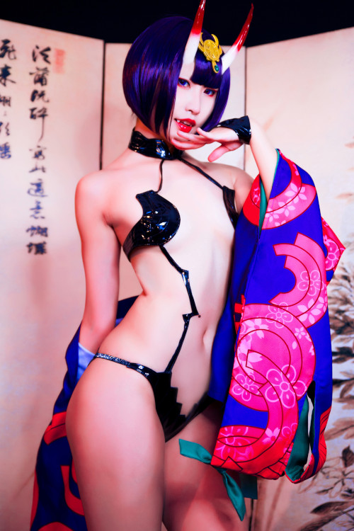 Cosplay Misswarmj 酒吞童子女佣 Shuten Douji