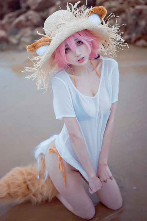 [周叽是甜心兔兔] No.032 小玉泳装 Tamamo no mae