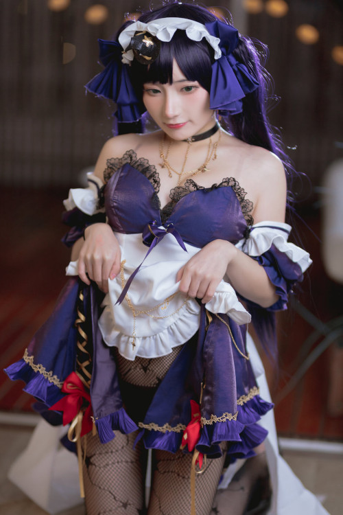 Cosplay 是三不是世 原神莫娜女佣
