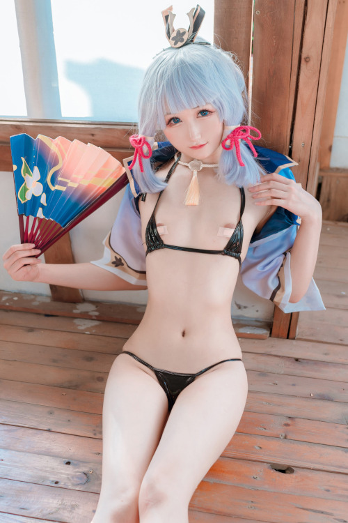 KuukoW クー子 Cosplay Ayaka kamisato