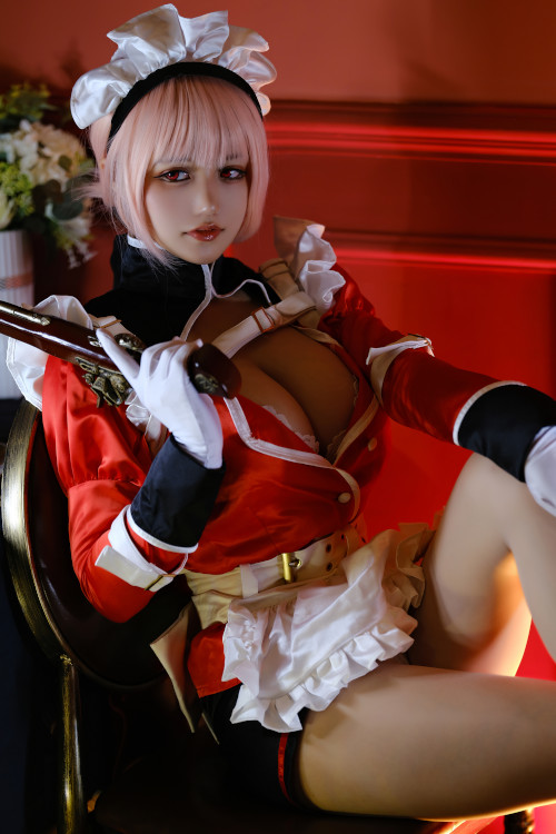 Cosplay 小仓千代w 南丁女佣