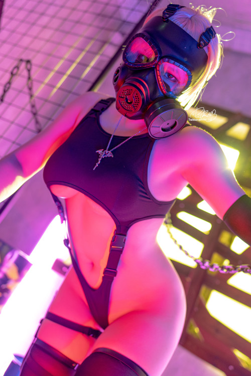 Cosplay 皮皮奶可甜心了啦 战术背心