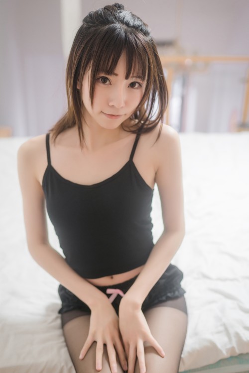 Cosplay 兔玩映画 黑色丝袜套装