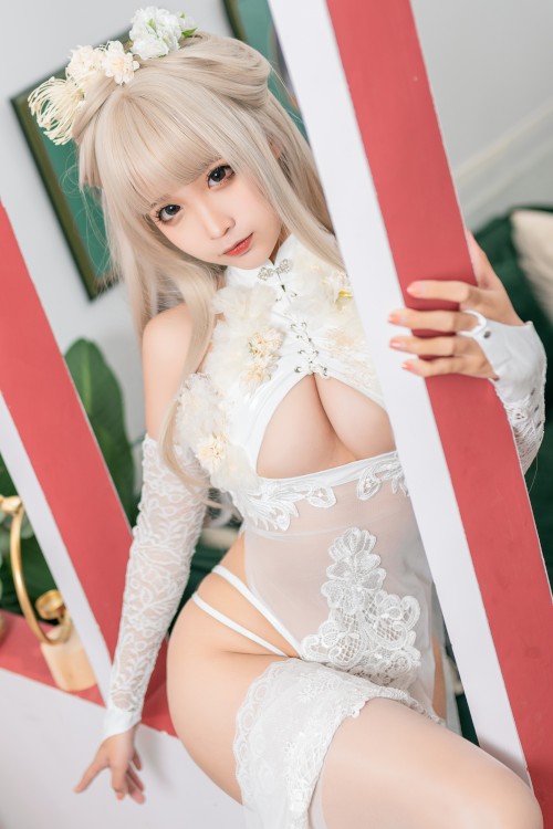 Cosplay 蠢沫沫 Chunmomo 沫沫真爱版 歪萌白中式