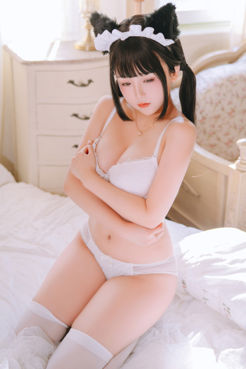 Cosplay Rinaijiao日奈娇 猫娘女佣 Set.01